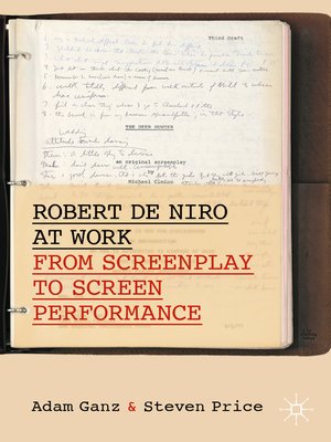 cover image of Robert De Niro at Work